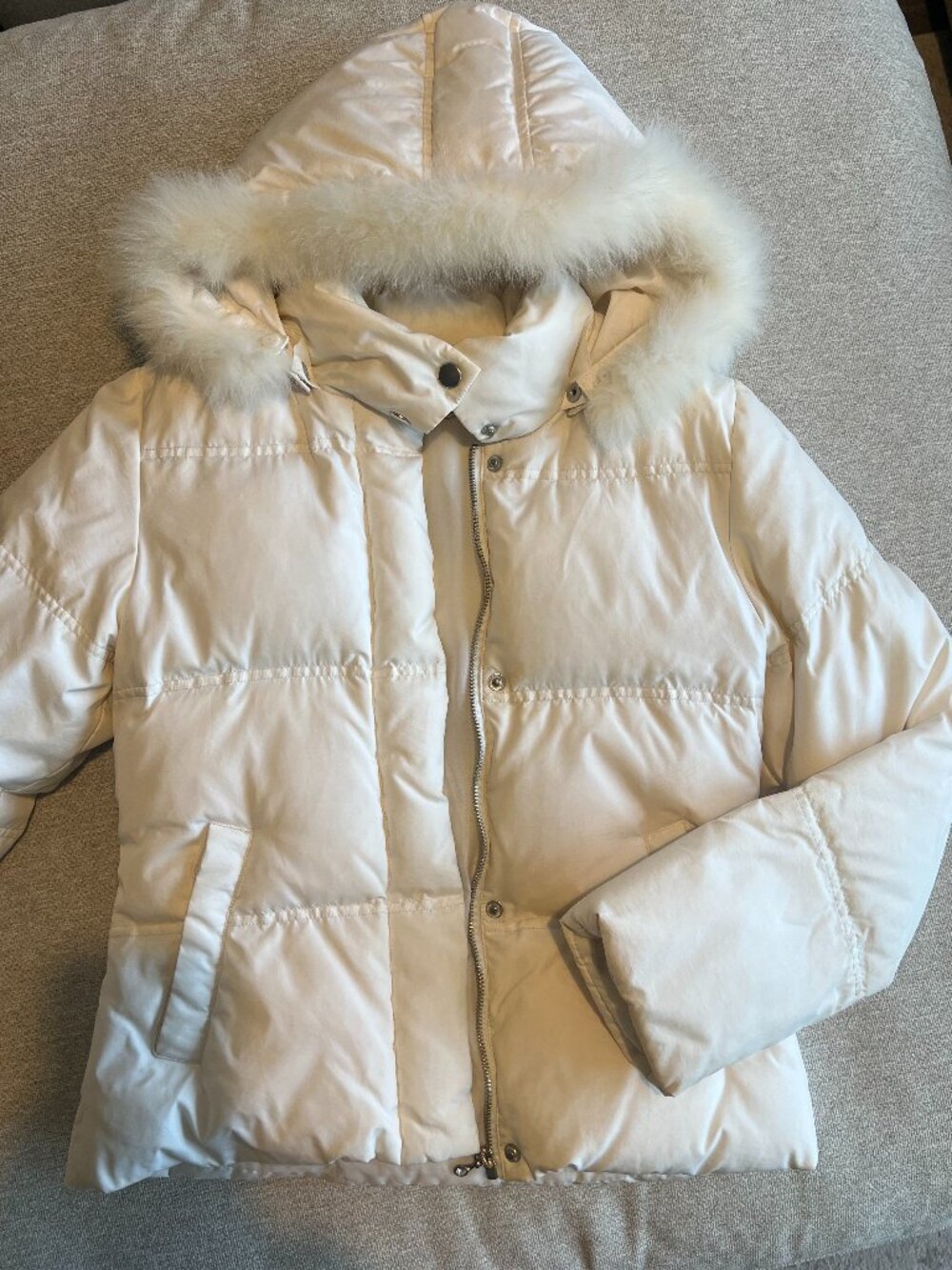 Cecil McBee White Puffer Coat | Japanese Designer
